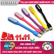 Bộ 4 đèn LED USB siêu sáng cắm nguồn usb (màu ngẫu nhiên), Đẹp hơn đèn led sạc để bàn đèn học kiêm đèn ngủ, Đèn ngủ để bàn gỗ phong cách Mỹ cao cấp DN19