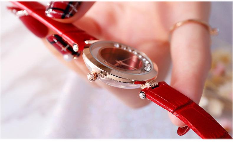 Đồng hồ nữ Sanda P245 Dây Da Cao Cấp mẫu mới - DH0806