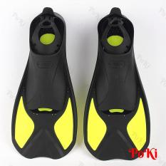 Chân nhái lặn biển SIÊU MỀM 680 – YELLOW, chân vịt lặn biển, chất liệu silicone ôm chân thoải mái cao cấp – POKI