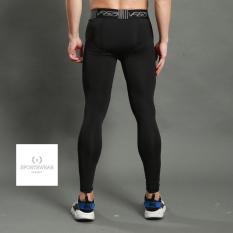 Quần dài combat F60 thể thao ôm đen trơn Lie Xing