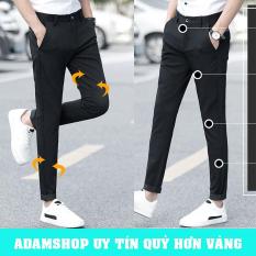 Quần tây nam – Quần tây nam Hàn Quốc, dáng côn phong cách, vải co giãn, không nhăn (Giá Cực Shock)(AD10)