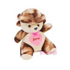 Gấu bông Teddy Đội Nón Pipobun size 45cm (M) – Pipobun