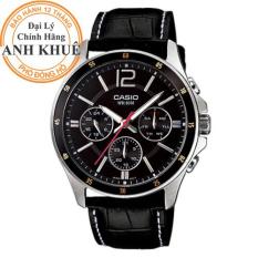 Đồng hồ nam dây da Casio Anh Khuê MTP-1374L-1AVDF