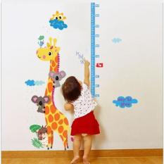 Thước Đo Chiều Cao DeCal Dán Tường Ngộ Nghĩnh Cho Bé 2018