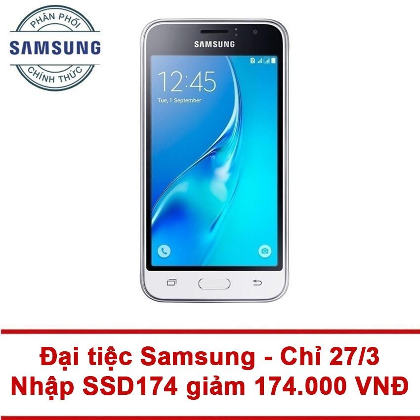 Samsung Galaxy J1 2016 8GB 2SIM (Trắng) - Hàng phân phối chính thức