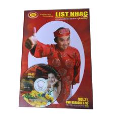 Đĩa Karaoke 6 số California Vol 21 – MS 28 (Hình 1 cô gái Mỹ) + Sách List nhạc