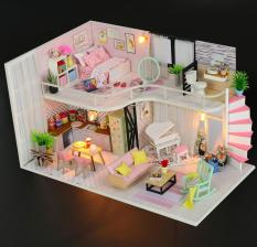 Nhà búp bê Anna’s pink melody Diydollhouse