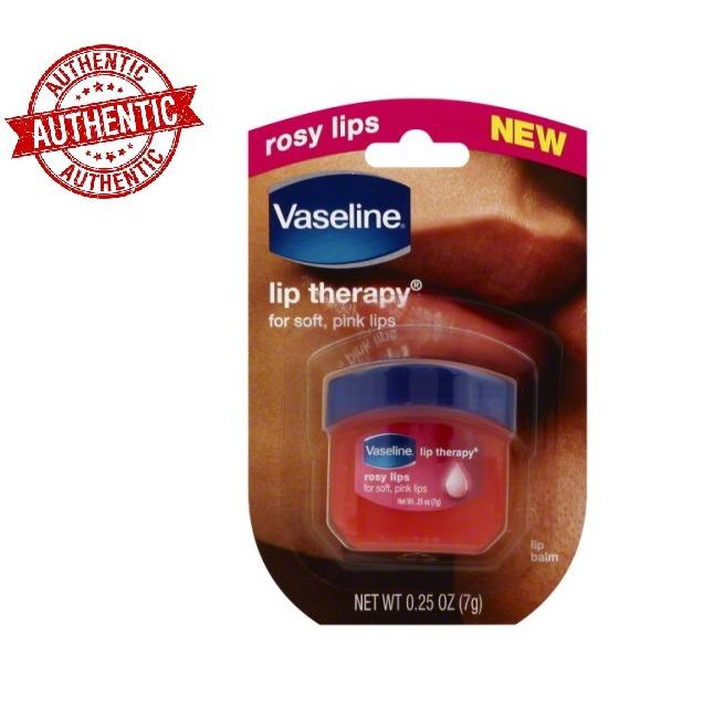 Sáp Dưỡng Môi Vaseline Rosy Lips 7g hàng chuẩn (hồng)