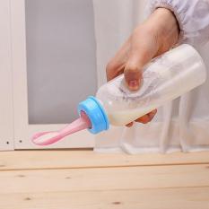 Bình thìa ăn dặm silicon 2 trong 1 tiện dụng 250ml cho bé