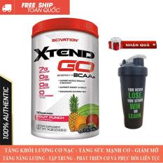 BCAA Xtend Go của Scivation hỗ trợ tăng cơ giảm cân đốt mỡ phục hồi cơ liên tục 30 lần dùng – hàng chính hãng