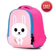 Balo trẻ em siêu nhẹ Zoo Rabit (Pink)