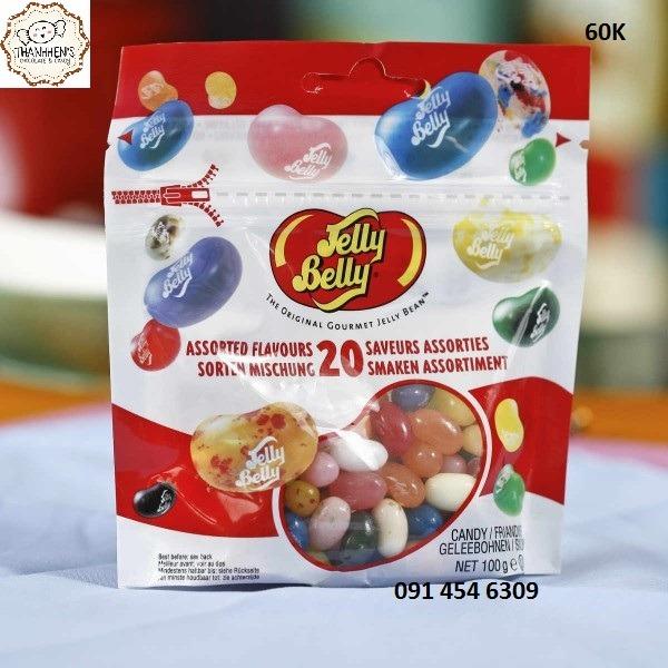 Kẹo dẻo Jelly Belly 70g - mua 4 gói tặng máy bán kẹo