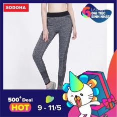 Quần Tập Gym Nữ Mẫu Mới Sodoha TU12-389 Gray