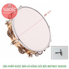 Trống Lắc Tay – Lục Lạc Gõ Bo Tambourine Cao Cấp L1