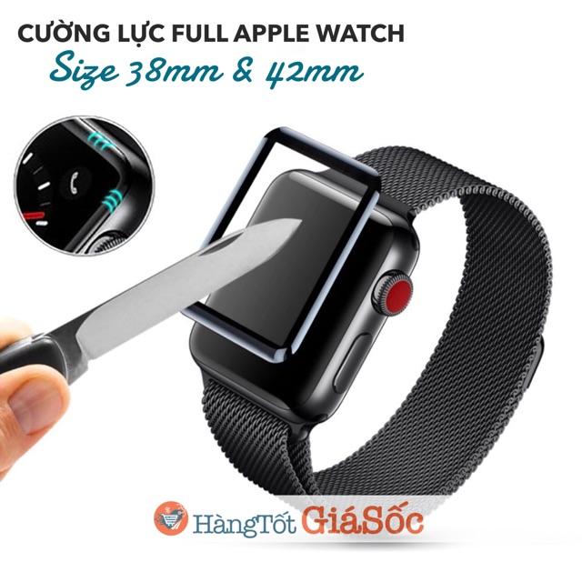 Cường lực Full màn hình Apple Watch size 38mm