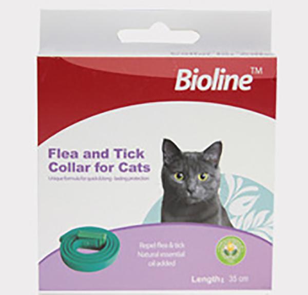 Vòng đeo chống ve bọ chét cho mèo_vòng Bioline cho mèo