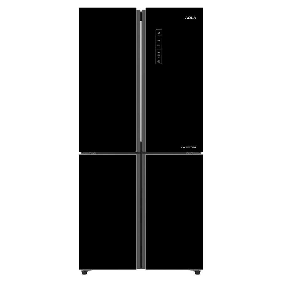 [Trả góp 0%]Tủ lạnh Aqua Inverter 565 lít AQR-IG585AS(GB) màu đen