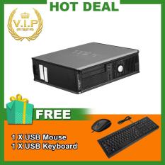 Máy tính để bàn Dell Optiplex 780 SFF (Core 2 Duo E8400, Ram 4GB, HDD 500GB) Chất Lượng Tốt + Quà Tặng – Hàng Nhập Khẩu