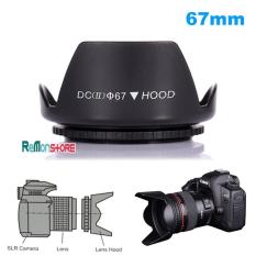 Loa che nắng hoa sen vặn re ống kính máy ảnh Phi 67mm