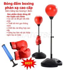 Chỗ Bán Dụng Cụ Boxing, Bóng Đấm Boxing Tặng Kèm Bơm Và Găng Tay Cao Cấp Giúp Bạn Rèn Luyện Sức Khỏe, Độ Phản Xạ Cao Ngay Tại Nhà