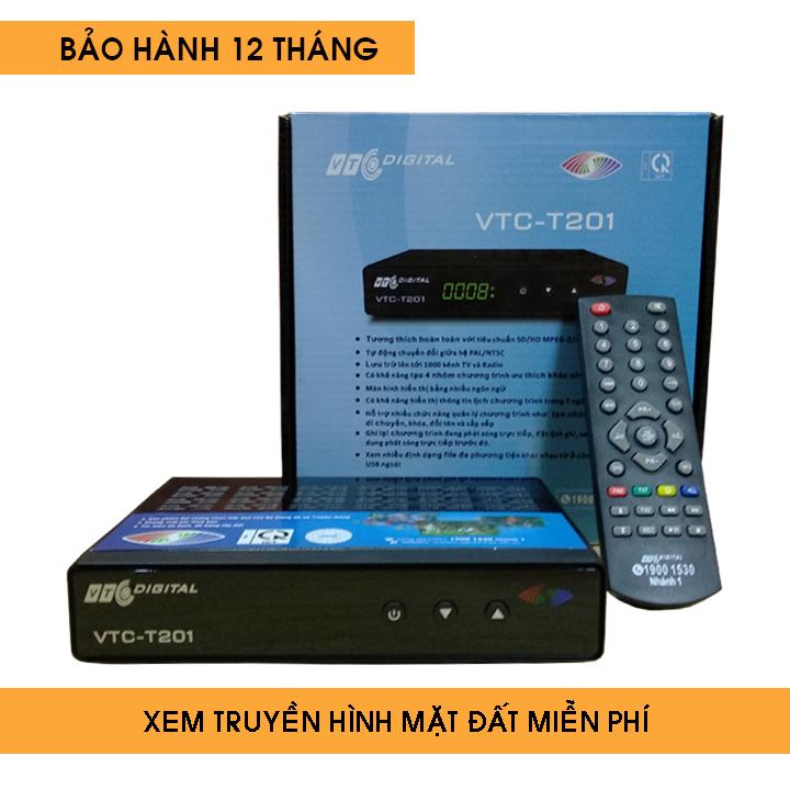 Đầu thu kỹ thuật số DVB T2 VTC model T201