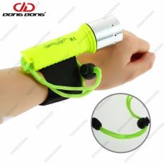 Đèn Lặn biển cầm tay – Đeo tay NGẮN, 2 chế động sáng, chống nước tuyệt đối ánh sáng 600Lm cao cấp – DONGDONG