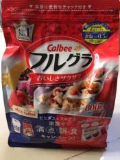 Ngũ cốc dinh dưỡng sấy khô dạng hạt cao cấp Calbee Fruit Granola Cereal 800g (date 3/2019)