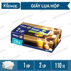 Giấy hộp Kleenex Room Design 2 lớp x110 tờ/ 1 hộp