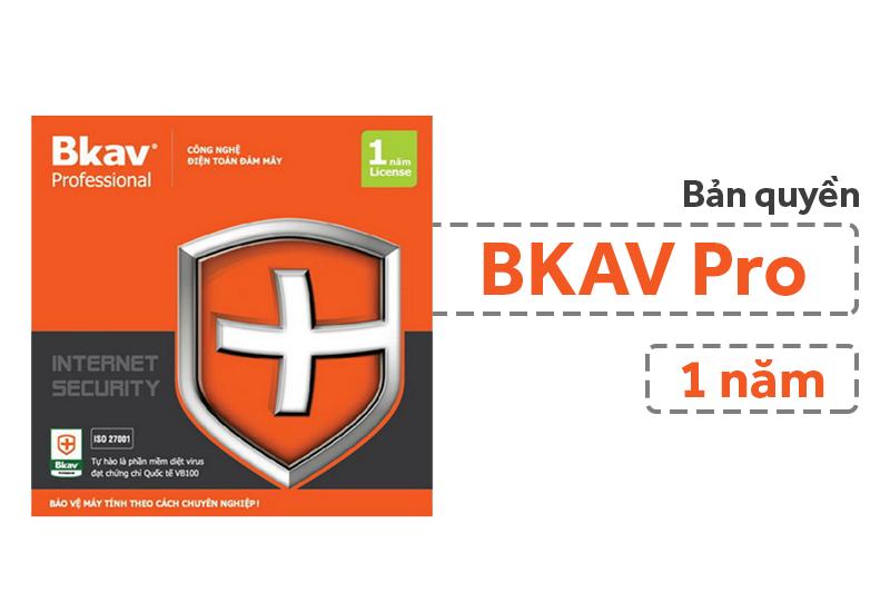 Phần mềm diệt virus Bkav Pro Internet Security 1PC