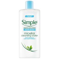 Nước tẩy trang Simple Water Boost Micellar Cleansing Water 400ml (Bill mua tại Anh ảnh bên cạnh)