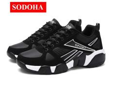 Giày Thể Thao Nam Đa Năng SODOHA SDM68989WB Màu Đen Phối Trắng
