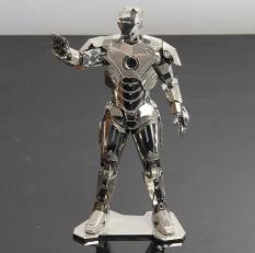 Mô hình lắp ghép bằng thép không gỉ iron man
