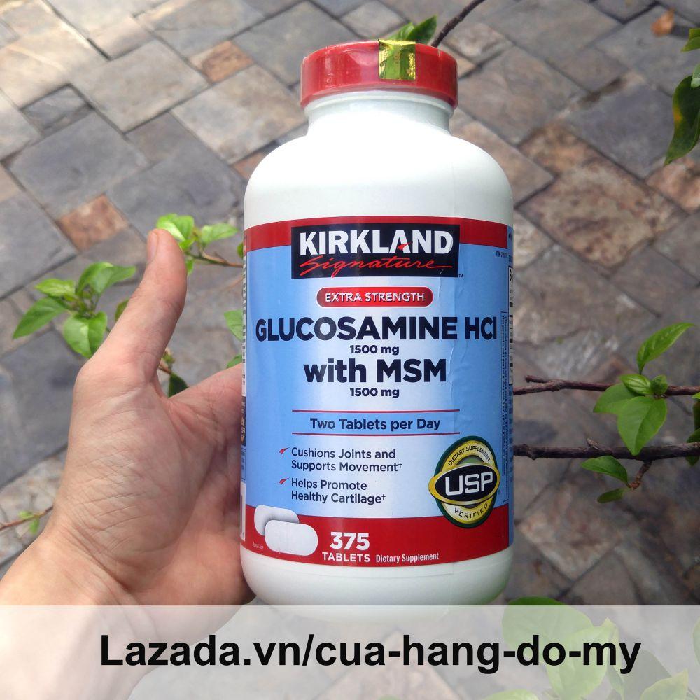 Viên Uống Bổ Xương Khớp Glucosamin Kirkland Mỹ 375 Viên [Date MỚI] - Hỗ trợ giảm đau, chống thoái hóa...