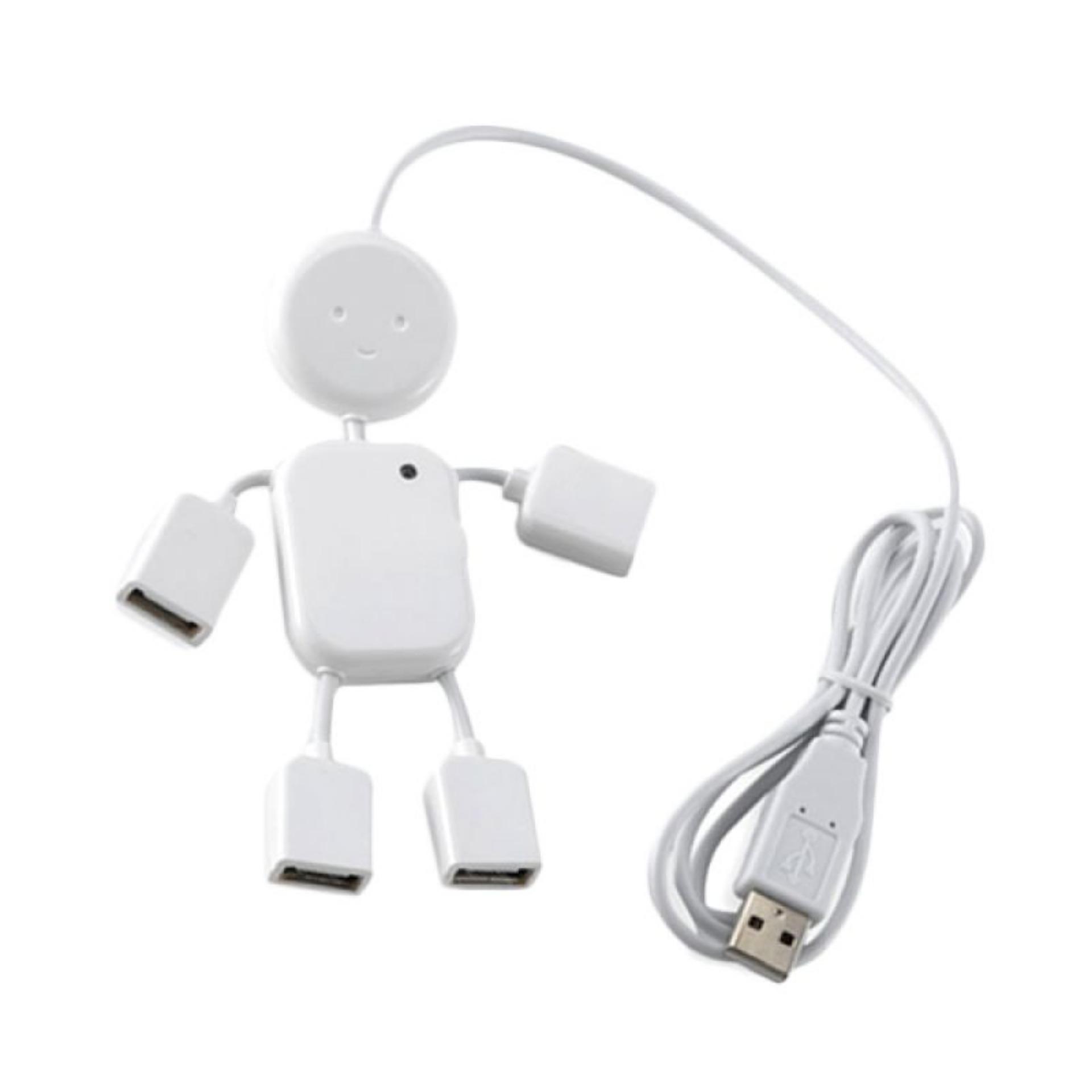 Hub chia USB thành 4 cổng hình robot