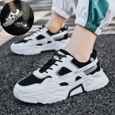 Giày Thể Thao Nam Sneaker Tăng 5Cm Chiều Cao, Đế Tổng Hợp Độ Bền Cao, Kiểu Dáng Cá Tính Cực Ngầu, Xu Hướng 2020 Taiki – GN90