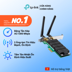 Card Mạng Wifi TP-Link Archer T6E Băng Tần Kép PCI Express AC1300 – Hãng phân phối chính thức