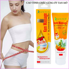 Kem tan mỡ, Cao gừng tan mỡ, giảm mỡ bụng TÌM MUA Kem tan mỡ bụng gừng ớt Ngân Bình – Tìm lại Eo thon dáng chuẩn