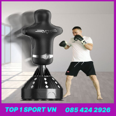 Trụ đấm bốc hình nhân olympic tự đứng – Bao cát đấm bốc hình nhân phiên bản dành cho phòng tập chuyên nghiệp – Bảo hành 12 tháng