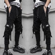 Quần Jogger Túi Hộp CHENTO Nam Phối Dây Chất Thun BC Cao Cấp Siêu Co Giãn Thời Trang 4MENHCM JOGGER NAM 9000036