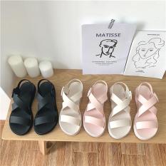 Dép sandal nữ chun chéo siêu mềm – giày sandal nữ, sandal nữ đi học, sandal ulzzang, sandal đế bằng, giày sandal nữ, sandal nữ hàn quốc, sandal đế bánh mì, sandal nữ 3 quai, sandal nữ phong cách hàn quốc, sandal nữ đế bệt, sandal nữ quai ngang