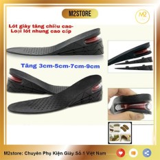 Lót giày tăng chiều cao có đệm khí cả bàn & nửa bàn cao cấp L110AB