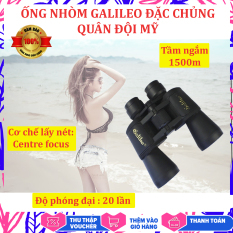 Ống nhòm quân sự Mỹ GALILEO 2 mắt, Ống nhòm Panda – Lăng kính đổi góc dễ nhìn , Nhìn xa siêu nét, binoculars for adults – Bọc cao su chống trượt trầy xước, Điều chỉnh tiêu cự rõ ràng – Ống nhòm đôi nhìn ban đem – Yenny