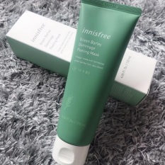 Mặt nạ tẩy tế bào da chết từ lúa mạch xanh innisfree Green Barley Gommage Mask 120ml – Titionecosmetics