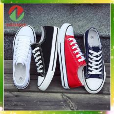 Giày thể thao nam nữ Dozimax CV01 chất liệu vải, êm và dễ làm sạch, đế cao su tổng hợp nên dẻo và rất êm chân