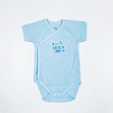 Bộ body sơ sinh cho bé trai/bé gái hãng TEX – Body cộc tay cài cúc chéo