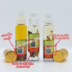 Lốc 12 Dầu Nhân Sâm Ginseng Green Herb Oil Thái Lan – 8ml x12 chai