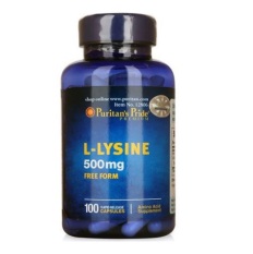 Viên uống kích thích ăn ngon miệng, tăng cường cơ bắp (HSD: 30/11/2021) Puritan’s Pride L-Lysine 500mg 100 viên