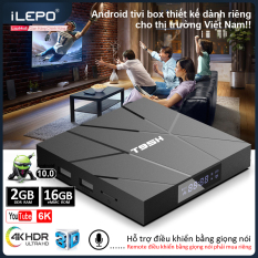 Tivi box, tv box, đầu android tivi box android 10.0 mới, bộ nhớ 16G, ram 2G, xem phim HD 4K, xem nhiều kênh truyền hình giải trí, bảo hành 12 tháng T95H