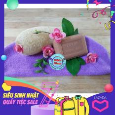 Combo Tẩy tế bào chết – Massage cơ thể (1 xơ mướp khô + 1 cục xà phòng trầm Đàn Hương Bee – Flower brand) bản giới hạn