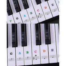 Organ piano note STICKER – MIẾNG DÁN ĐÁNH DẤU VỊ TRÍ NỐT NHẠC TRÊN ĐÀN ORGAN PIANO DECAL – STICKER NỐT NHẠC
